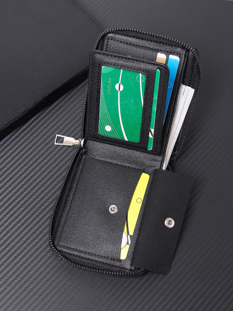 Men's fashion business zipper bag