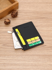 Men's PU minimalist card bag