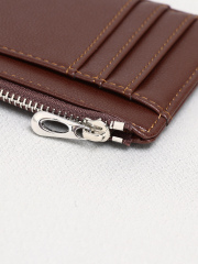 Men's PU minimalist card bag