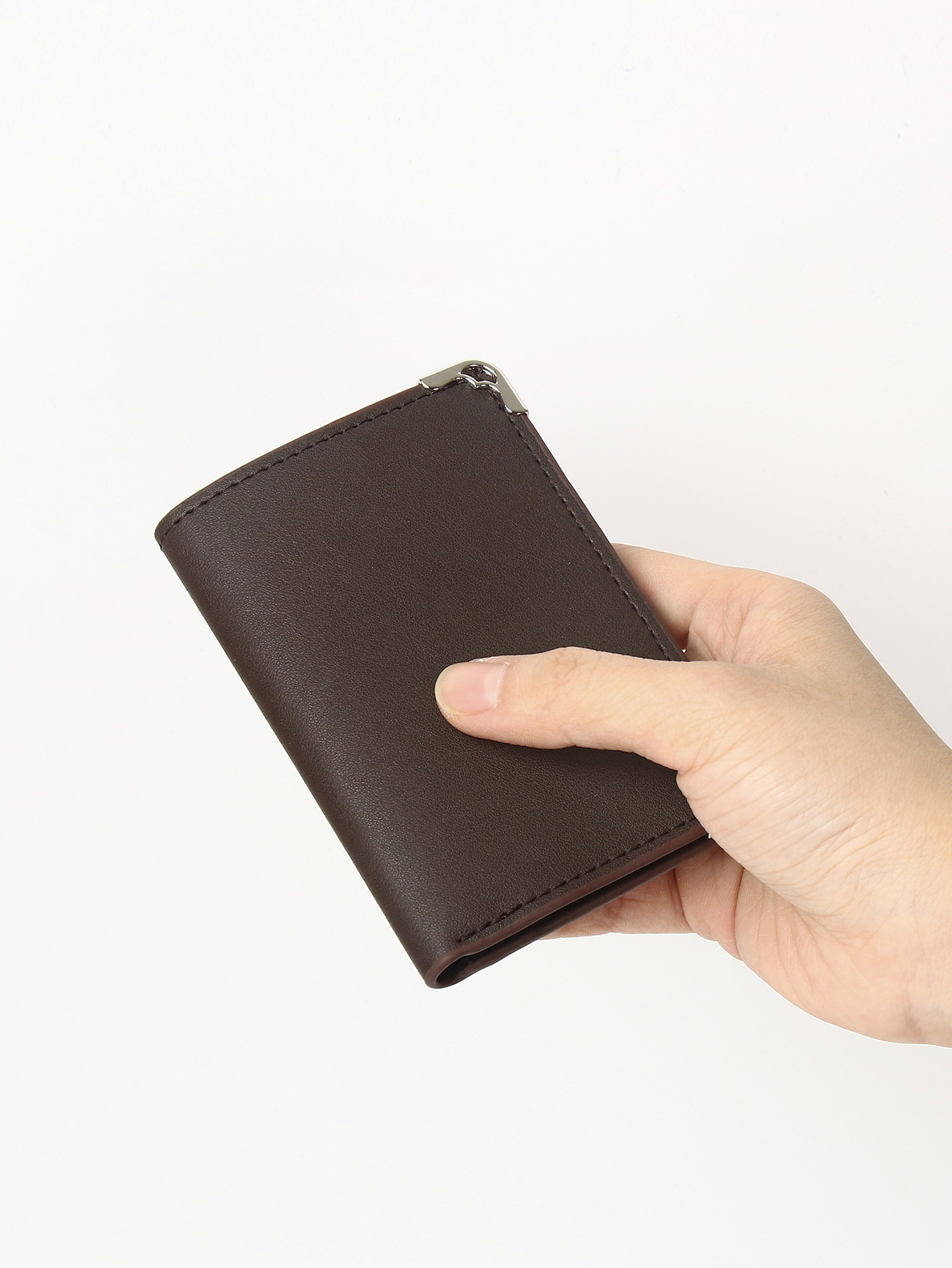 Men's PU minimalist card bag