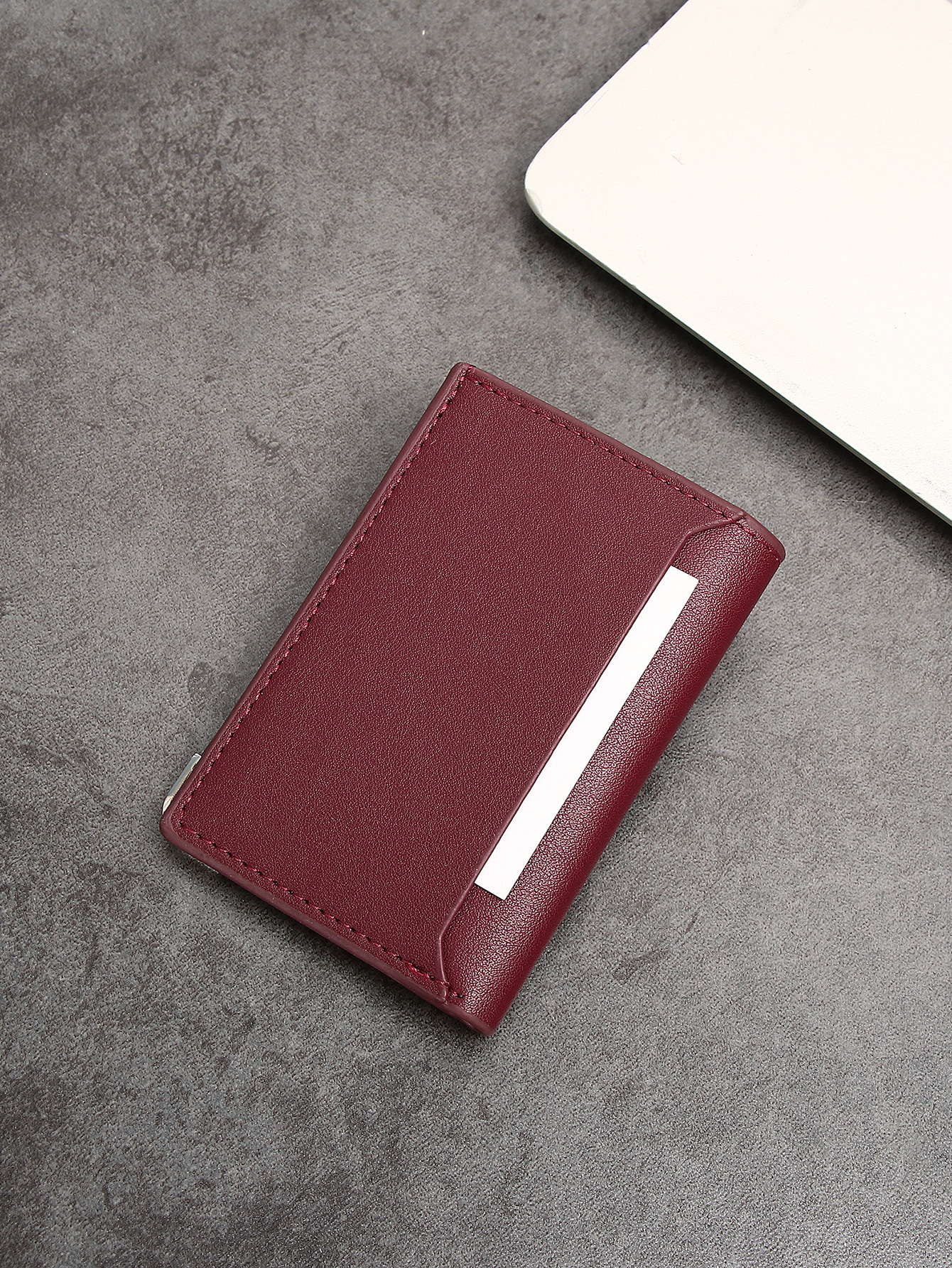 Men's PU minimalist card bag