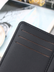 Men's PU minimalist card bag