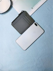 Men's PU minimalist card bag