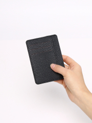 Men's PU minimalist card bag