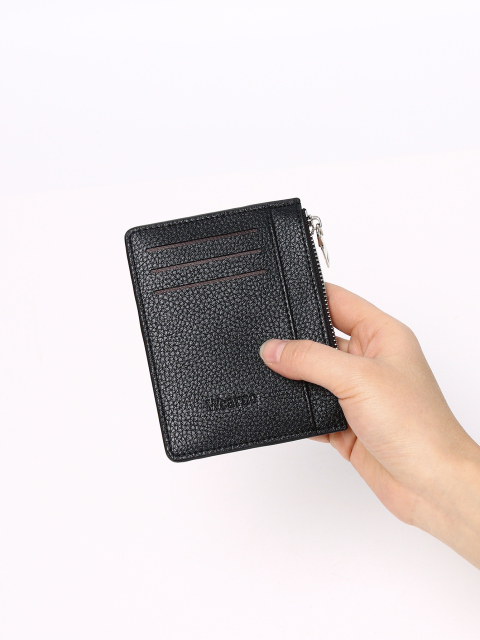 Men's PU minimalist card bag