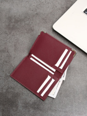 Men's PU minimalist card bag