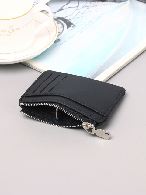 Men's PU minimalist card bag