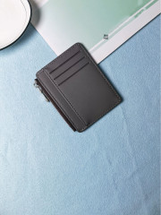Men's PU minimalist card bag