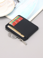 Men's PU minimalist card bag