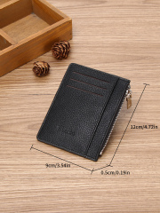 Men's PU minimalist card bag