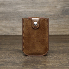 Men's PU minimalist card bag