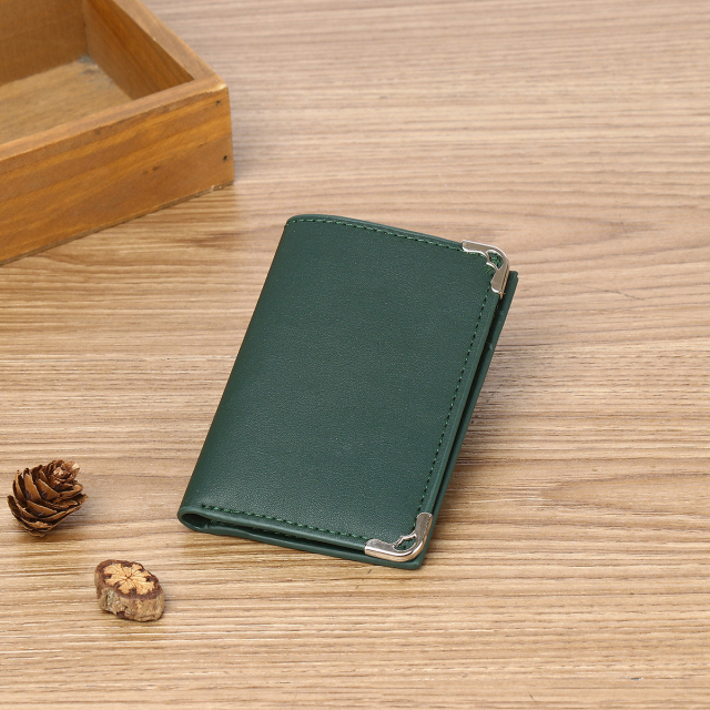 Men's PU minimalist card bag