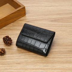 Men's PU minimalist card bag small wallet