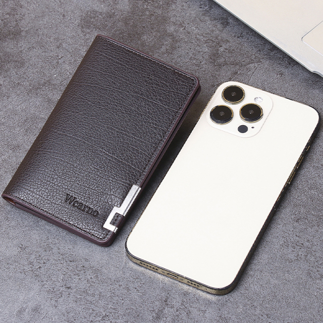 Men's PU credit card bag