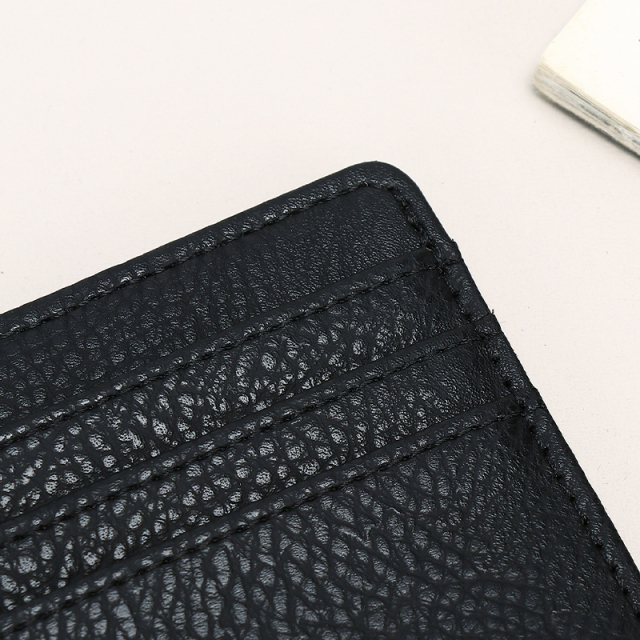 Men's PU minimalist card bag