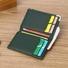 Men's PU minimalist card bag