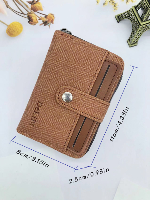 Men's fashion simple PU hinge buckle organ bag