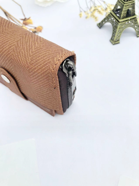 Men's fashion simple PU hinge buckle organ bag