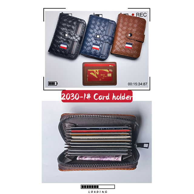 Men's fashion simple PU hinge buckle organ bag