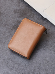 Men's fashion simple PU hinge buckle organ bag