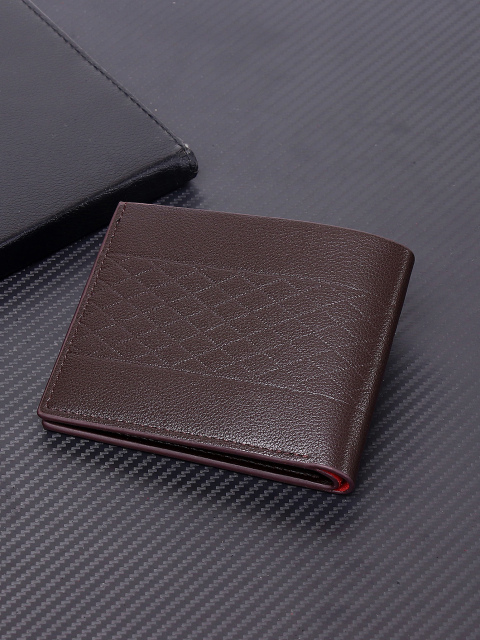 Men's fashion simple PU short wallet