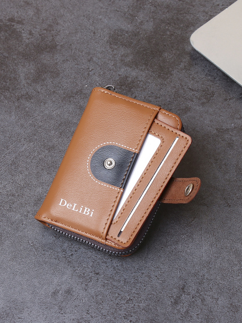 Men's fashion simple PU hinge buckle organ bag