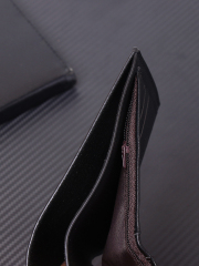 Men's fashion simple PU short wallet