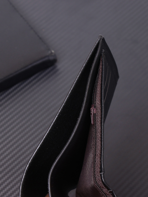 Men's fashion simple PU short wallet