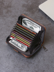 Men's fashion simple PU hinge buckle organ bag