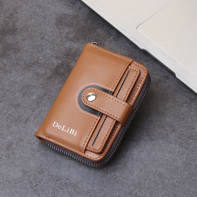 Men's fashion simple PU hinge buckle organ bag