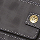 Men's fashion business PU zipper wallet