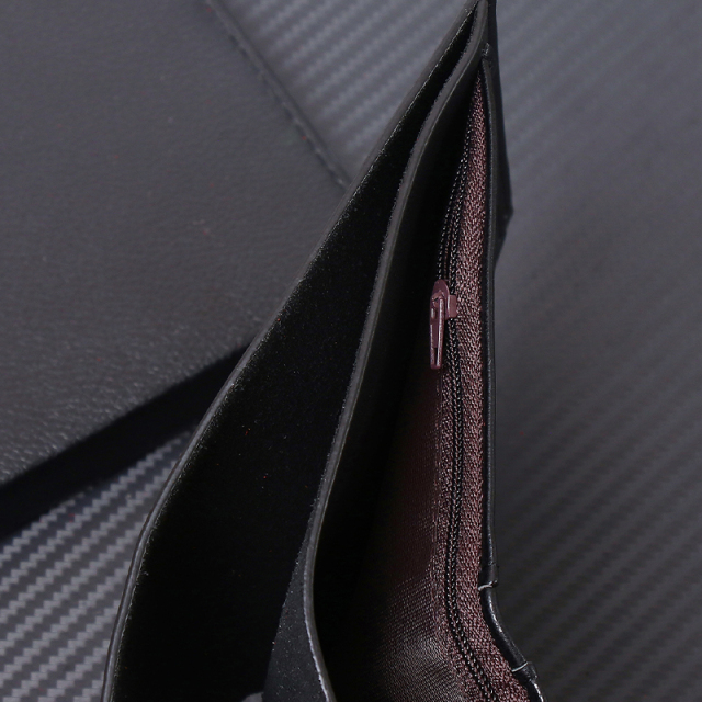 Men's fashion simple PU short wallet