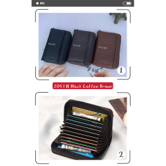 Men's fashion simple PU hinge buckle organ bag