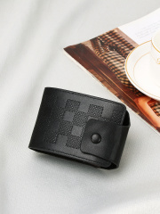 Men's fashion simple PU hinge buckle organ bag