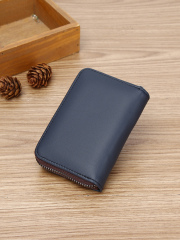 Men's fashion simple PU hinge buckle organ bag
