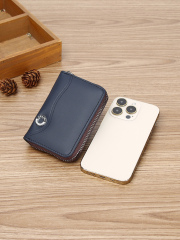 Men's fashion simple PU hinge buckle organ bag