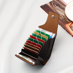 Men's fashion simple PU hinge buckle organ bag