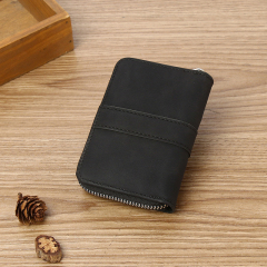 Men's fashion simple PU hinge buckle organ bag