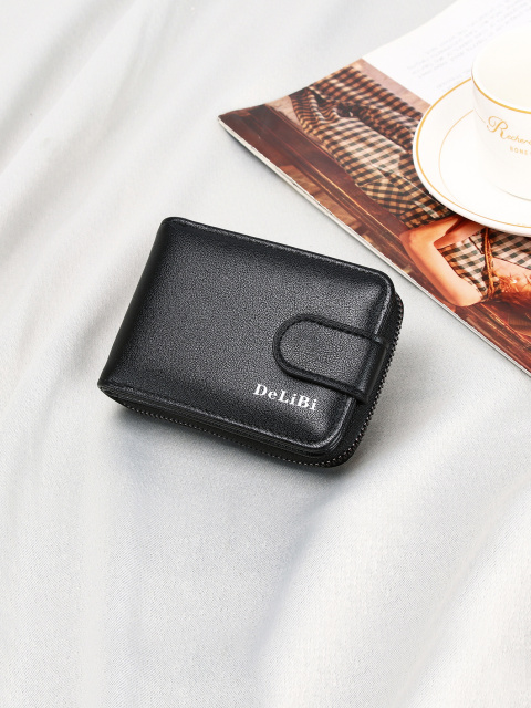 Men's fashion simple PU hinge buckle organ bag