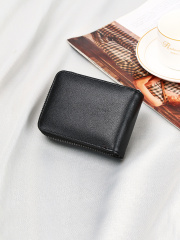 Men's fashion simple PU hinge buckle organ bag