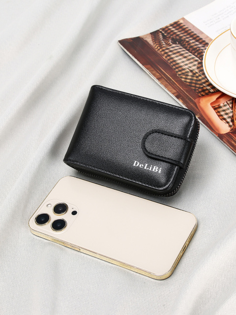 Men's fashion simple PU hinge buckle organ bag