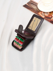 Men's fashion simple PU hinge buckle organ bag