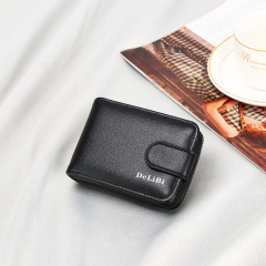 Men's fashion simple PU hinge buckle organ bag