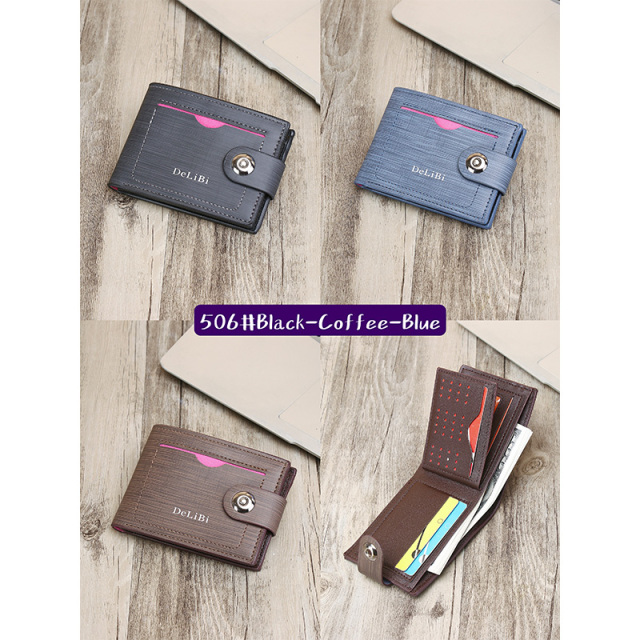 Men's PU Dollar wallet clip