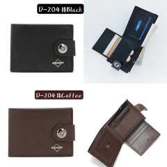 Men's PU Dollar wallet clip