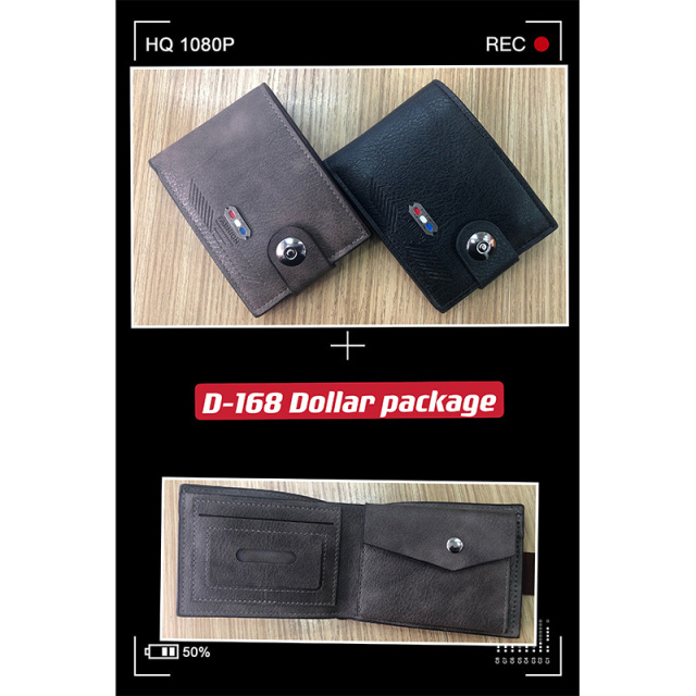 Men's PU Dollar wallet clip