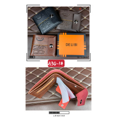 Men's PU Dollar wallet clip