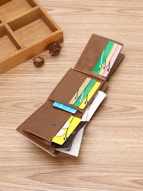 Men's PU wallet clip