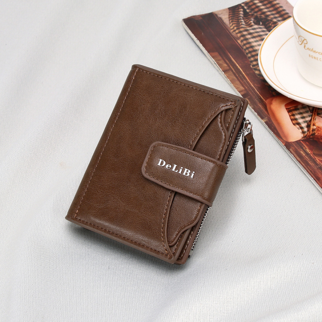 Men's PU Short Wallet