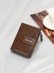 Men's PU Short Wallet